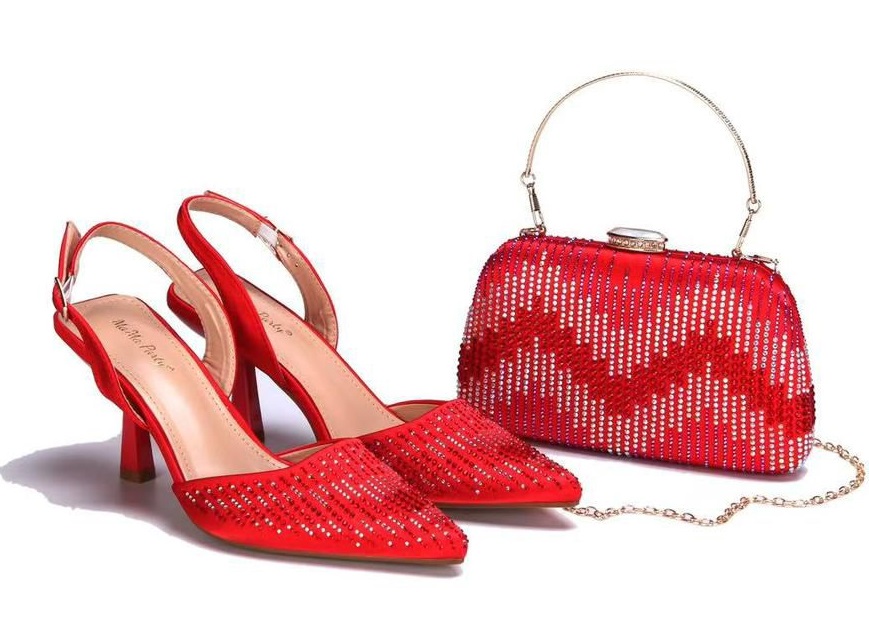 Ladies footwear and bag